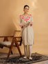 Saba Chikankari in Cotton Kurta Set for Women - Beige